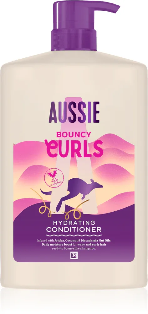 Aussie Bouncy Curls - Увлажняющий кондиционер для кудрявых волос, 1000 мл