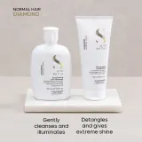 Alfaparf Milano Semi di Lino Diamond Kit - Набор для придания блеска и мягкости волос, 2 шт — фото 3