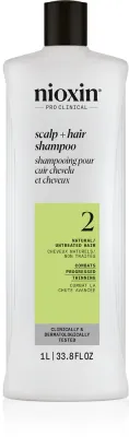 Nioxin System 2 Scalp + Hair Shampoo - Шампунь против выпадения волос, 1000 мл
