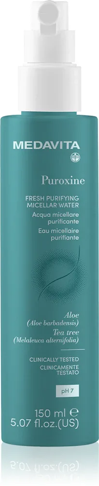 Medavita Puroxine Fresh - Мицеллярная вода для волос и кожи головы, 150 мл