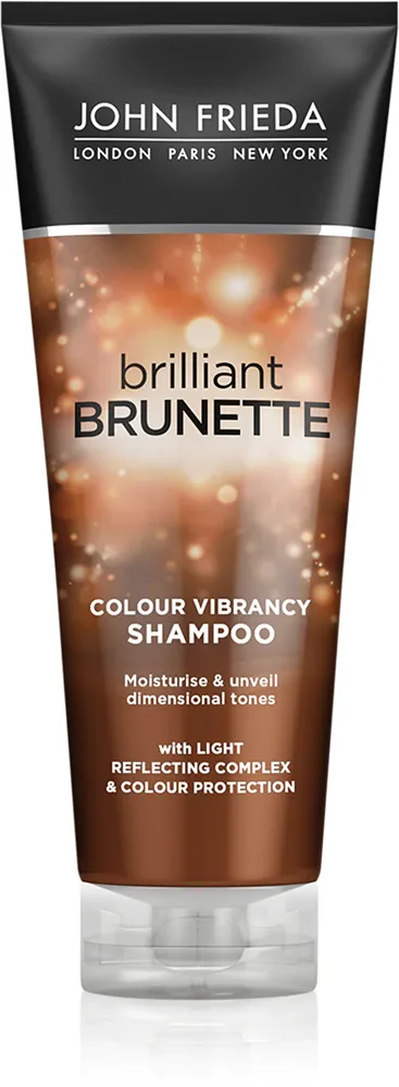 John Frieda Brilliant Brunette Colour Protecting - Увлажняющий шампунь, 250 мл
