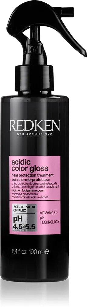 Redken Acidic Color Gloss - Спрей для защиты волос от высокой температуры для окрашенных волос, 190 мл