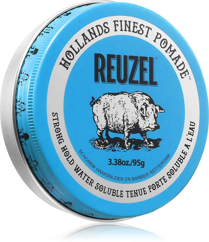 Reuzel Blue Water Soluble Strong Hold - Помада для волос, 95 г