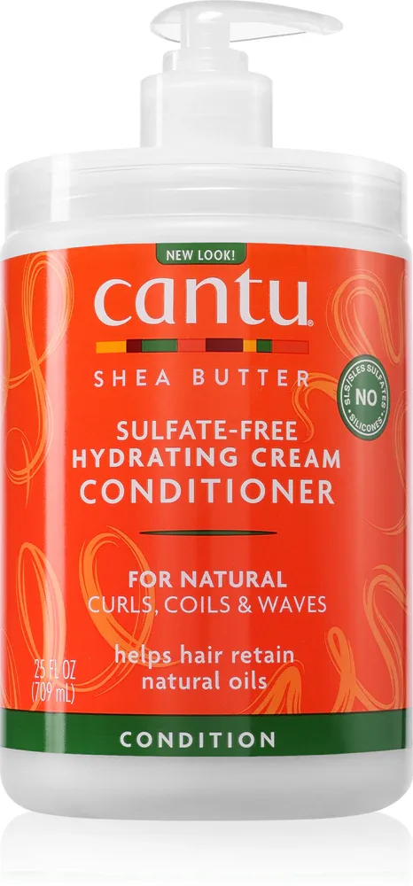 CANTU Shea Butter Hydrating Cream Conditioner - Крем-кондиционер для волос, интенсивно увлажняющий