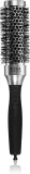 Термостойкая круглая щётка-браш Olivia Garden Blowout Classic Silver, алюминиевый корпус, антистатик, 1 шт — фото 1