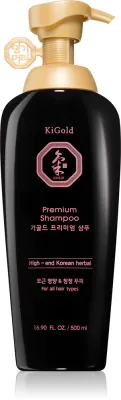 DAENG GI MEO RI Ki Gold Premium Shampoo - Натуральный травяной шампунь против выпадения волос, 500 мл