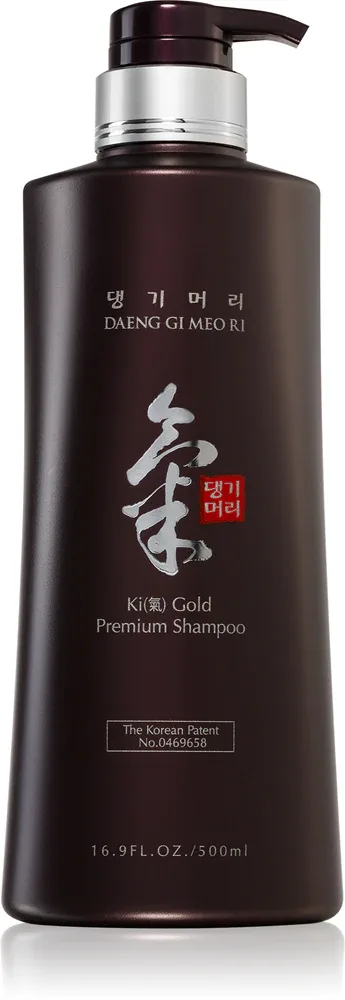 DAENG GI MEO RI Ki Gold Premium Shampoo - Натуральный травяной шампунь против выпадения волос, 500 мл