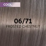 Wella Professionals Shinefinity Zero Lift Glaze - Деми-перманентная краска для волос, 60 мл, оттенок 06/71 - Frosted Chestnut — фото 2