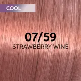 Wella Professionals Shinefinity Zero Lift Glaze - Деми-перманентная краска для волос, 60 мл, оттенок 07/59 - Strawberry Wine — фото 2