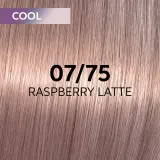 Wella Professionals Shinefinity Zero Lift Glaze - Деми-перманентная краска для волос, 60 мл, оттенок 07/75 - Raspberry Latte — фото 2