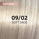 Wella Professionals Shinefinity Zero Lift Glaze - Деми-перманентная краска для волос, 60 мл, оттенок 09/02 - Soft Sage — фото 2