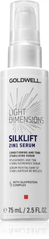 Goldwell Silklift 2 IN 1 Serum - концентрированная сыворотка для придания блеска, 75 мл