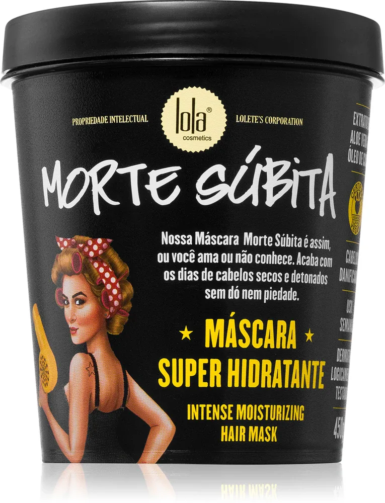 Lola Cosmetics Morte Súbita Máscara - Увлажняющая маска для волос, 450 г
