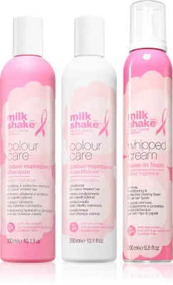 milk_shake Colour Care Flower Fragrance Go Pink Threepack - набор для окрашенных волос, 3 шт