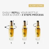 Kerastase Elixir Ultime L'huile Originale - Удобная упаковка для придания блеска и мягкости волос, 2 мл — фото 4