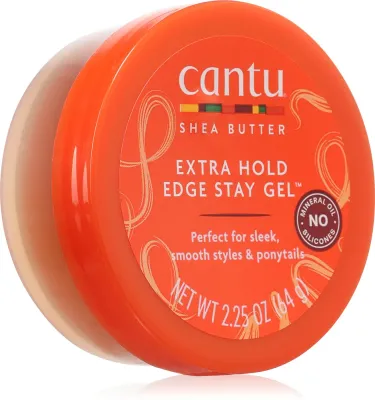 CANTU Shea Butter Extra Hold Edge - Гель для укрепления кудрявых и волнистых волос z masłem shea, 67 мл