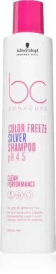 Schwarzkopf Professional BC Bonacure Color Freeze Silver - Серебристый шампунь для светлых волос и с балаяжем
