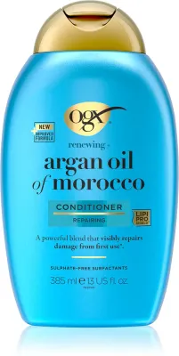 OGX Argan Oil Of Morocco - Укрепляющий бальзам для придания блеска и мягкости волос, 385 мл