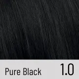 Alfaparf Milano Il Salone Milano Plex Rebuilder - стойкая краска для волос, 1 шт, оттенок 1,0 - Pure Black — фото 2