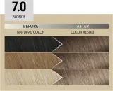 Alfaparf Milano Il Salone Milano Plex Rebuilder - стойкая краска для волос, 1 шт, оттенок 7.0 - Blonde — фото 3