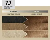 Alfaparf Milano Il Salone Milano Plex Rebuilder - стойкая краска для волос, 1 шт, оттенок 7.7 - Cinnamon Blonde — фото 3