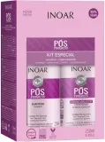 INOAR Pos Progress - Набор для волос po prostowaniu keratynowym i nanoplastii, 2 мл — фото 4