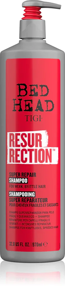 TIGI Repair System Resurrection Superrepair Shampoo - Уходовый шампунь для слабых, поврежденных волос