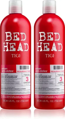 TIGI Bed Head Urban Antidotes Resurrection - Удобная упаковка для слабых, поврежденных волос для женщин, 1 шт