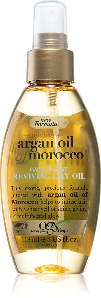 OGX Argan Oil Of Morocco - Роскошное сухое масло для волос, 118 мл