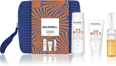 Goldwell Dualsenses Sun Reflects - Набор для волос, подверженных вредному воздействию солнечных лучей, 3 шт