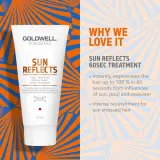 Goldwell Dualsenses Sun Reflects - Набор для волос, подверженных вредному воздействию солнечных лучей, 3 шт — фото 3