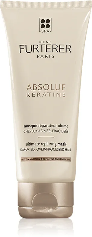 Rene Furterer Absolue Keratine - Маска для волос, интенсивно восстанавливающая для слабых и поврежденных волос, 100 мл