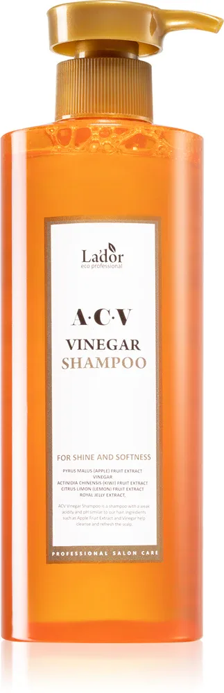 La'dor ACV Vinegar - Шампунь для глубокого очищения для придания блеска и мягкости волосам