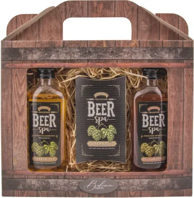 Bohemia Gifts & Cosmetics Beer Spa - Подарочный набор для мужчин для ванны