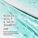 Nioxin System 3 Scalp + Hair Shampoo - Очищающий шампунь для разреженных, окрашенных волос, 300 мл — фото 2