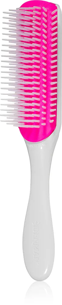 Щётка для волос Denman D3 Original Styler 7 row Kyoto Cherry Blossom плоская, с нейлоновой щетиной, 1 шт