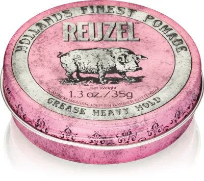 Reuzel Hollands Finest Pomade Grease - Мощный фиксаж для волос