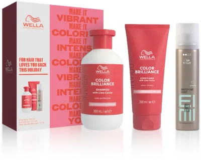 Wella Professionals Invigo Color Brilliance - Подарочный набор для окрашенных волос, 3 шт