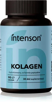 Коллаген в таблетках Intenson Kolagen Efekt гидролизованный, для кожи, волос и ногтей, 90 таблеток