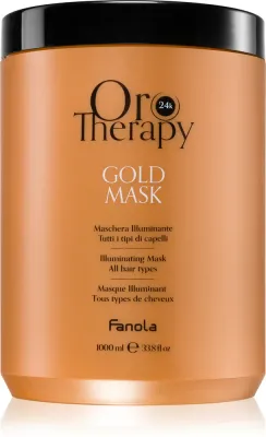 Fanola Oro Therapy Gold Mask - Маска для волос с 24-каратным золотом, 1000 мл
