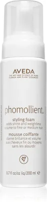 Aveda Phomollient Styling Foam - Пена для укладки, подчеркивающая форму прически для нормальных и тонких волос, 200 мл