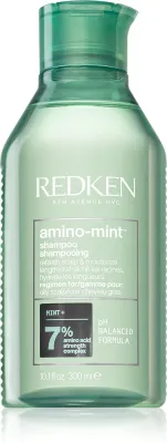 Redken Amino Mint - Нежный шампунь для волос с склонностью к жирности, 300 мл