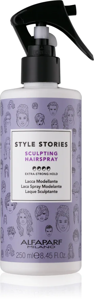 Alfaparf Milano Style Stories The Range Hairspray - Спрей для волос сильной фиксации Sculpting Hairspray, 250 мл