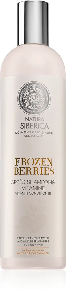 Natura Siberica Copenhagen Frozen Berries - Витаминный кондиционер для жирных волос, 400 мл