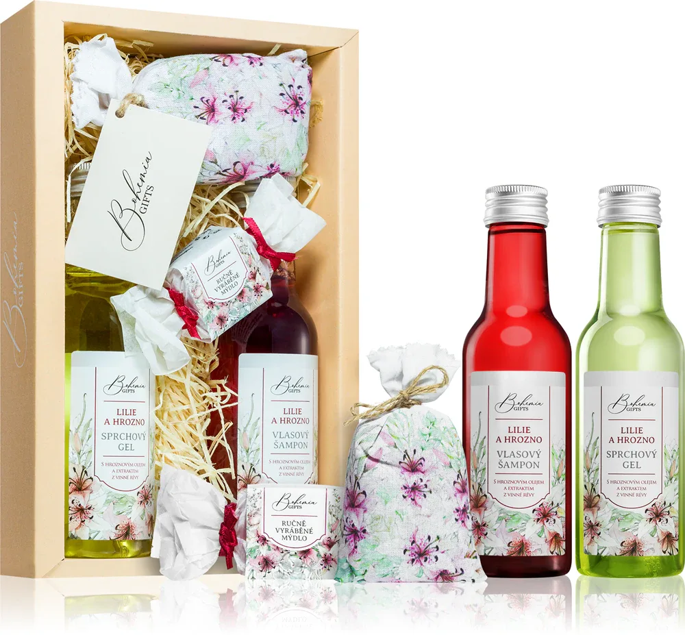 Bohemia Gifts & Cosmetics Wine Spa - Подарочный набор для ванны