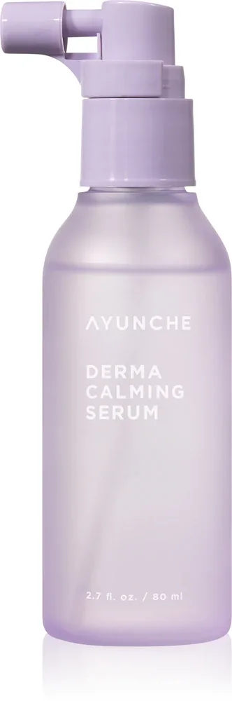 AYUNCHE Derma Calming Serum - Сыворотка увлажняющая и успокаивающая для сухой и зудящей кожи головы, 80 мл
