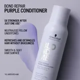 Schwarzkopf Professional Blondme Bond Repair Purple Conditioner - Фиолетовый бальзам для блонд волос, 250 мл — фото 2