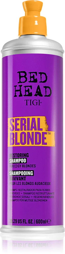 TIGI Serial Blonde Restoring Shampoo - Восстанавливающий шампунь для блонд волос