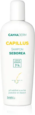 Шампунь для волос Cannaderm Capillus Seborea Shampoo травяной, для сухой и чувствительной кожи головы, 150 мл