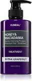 Маска для волос KUNDAL Honey Macadamia Pink Grapefruit увлажняющая, с маслом макадамии, 500 мл — фото 1